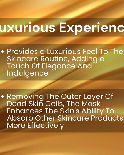 24K Gold Peel-Off Face Mask for Radiance & Deep Cleansing | Ammuri