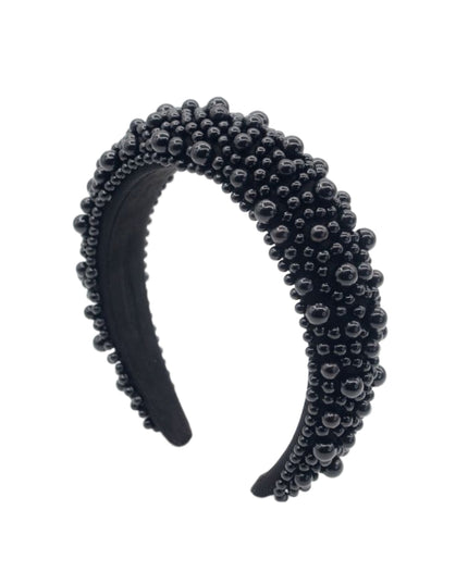 Black Pearl Chunky Headband