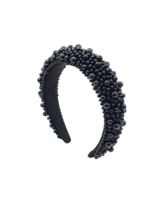 Black Pearl Chunky Headband