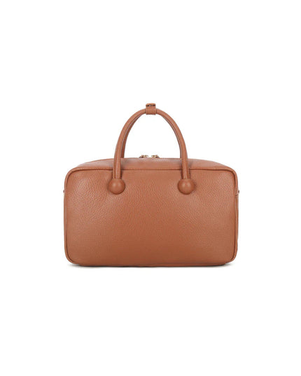 Brown Handbag With Charms-2