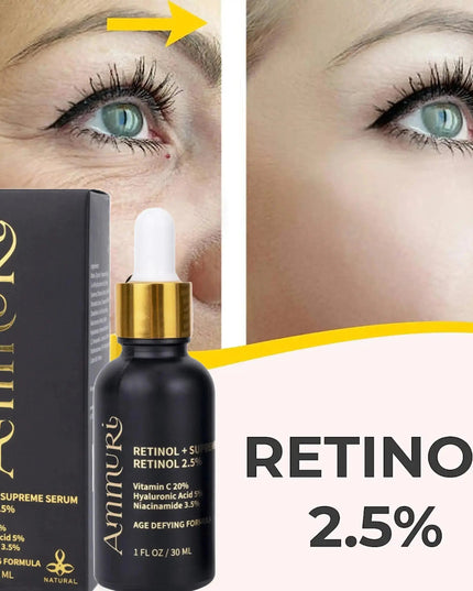 Pro-Retinol 2.5% Face Serum for Anti-Ageing & Skin Renewal | Ammuri
