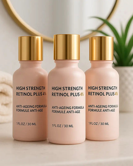 High Strength Retinol 4% Plus Serum for Wrinkles, Fine Lines & Dark Spots – 3 Pack (30ml Each) | Ammuri-2