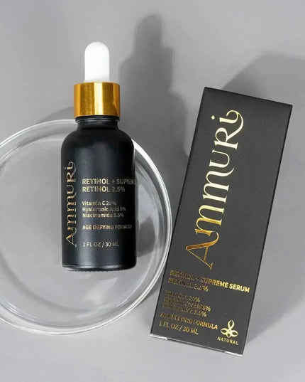 Pro-Retinol 2.5% Face Serum for Anti-Ageing & Skin Renewal | Ammuri