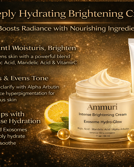 Lightening Set – Kojic Acid Serum & Exosome Cream SPF 50 for Pigmentation & Dark Spots | Ammuri-3