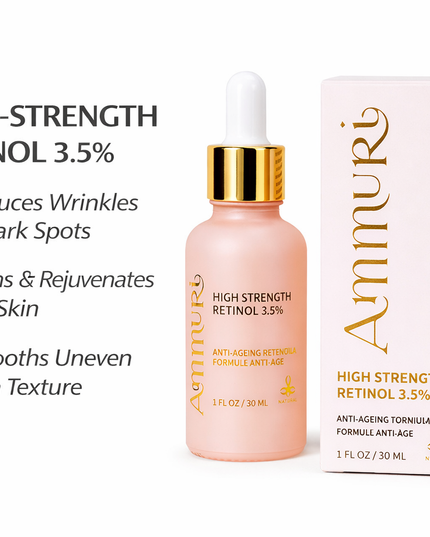 Retinol 3.5% Anti-Ageing Serum for Wrinkles & Skin Firming | Ammuri