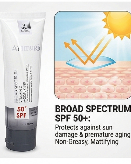 Retinol 5% Serum & SPF 50 Cream Set for Anti-Ageing Day & Night Skincare Routine | Ammuri