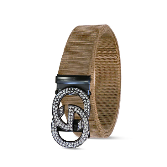 Pack of 1 Western Belt with Double G Sign Buckle ~5378