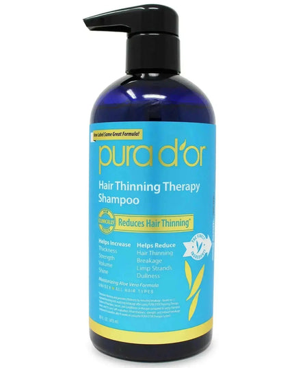 Pura D'or Biotin Shampoo for Thicker-Looking Hair & Healthy Scalp (473ml) | Ammuri