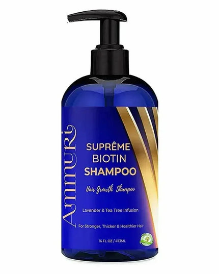 Biotin Haircare Set – Anti-Hair Loss Shampoo & Strengthening Serum for Men & Women | Ammuri