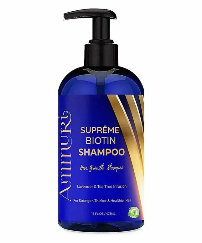 Biotin Haircare Set – Anti-Hair Loss Shampoo & Strengthening Serum for Men & Women | Ammuri