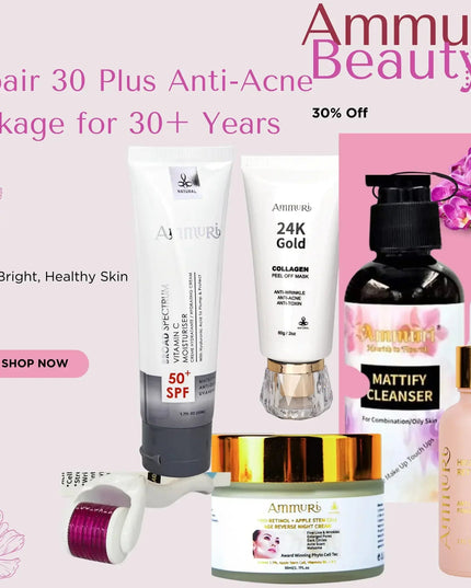 Blemish-Prone Skin Skincare Package for 30+ | Ammuri