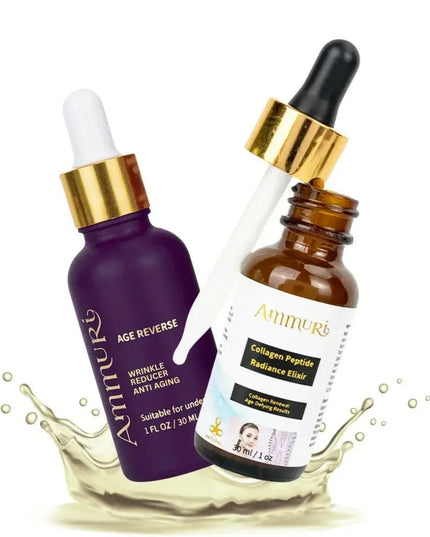 Collagen Peptide Skincare Elixir Set for Firming & Youthful Skin | Ammuri-1