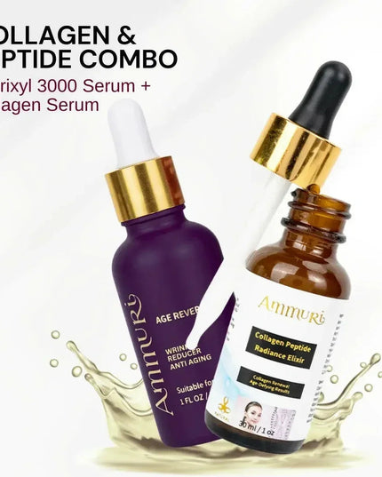 Collagen Peptide Skincare Elixir Set for Firming & Youthful Skin | Ammuri-2
