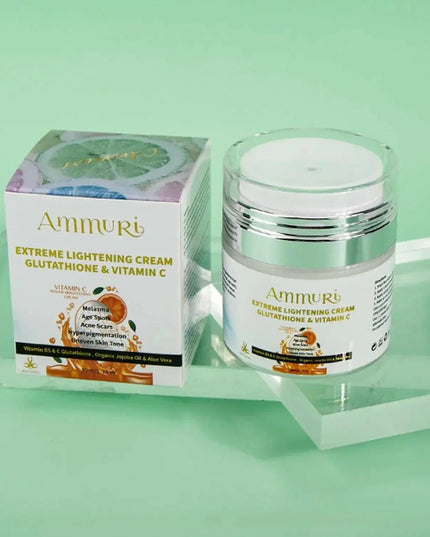 Lightening & Brightening Moisturiser for Face, Body & Sensitive Areas (50g) | Ammuri