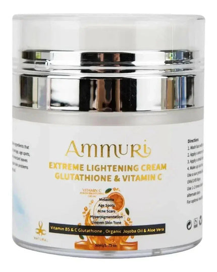 Lightening & Brightening Moisturiser for Face, Body & Sensitive Areas (50g) | Ammuri