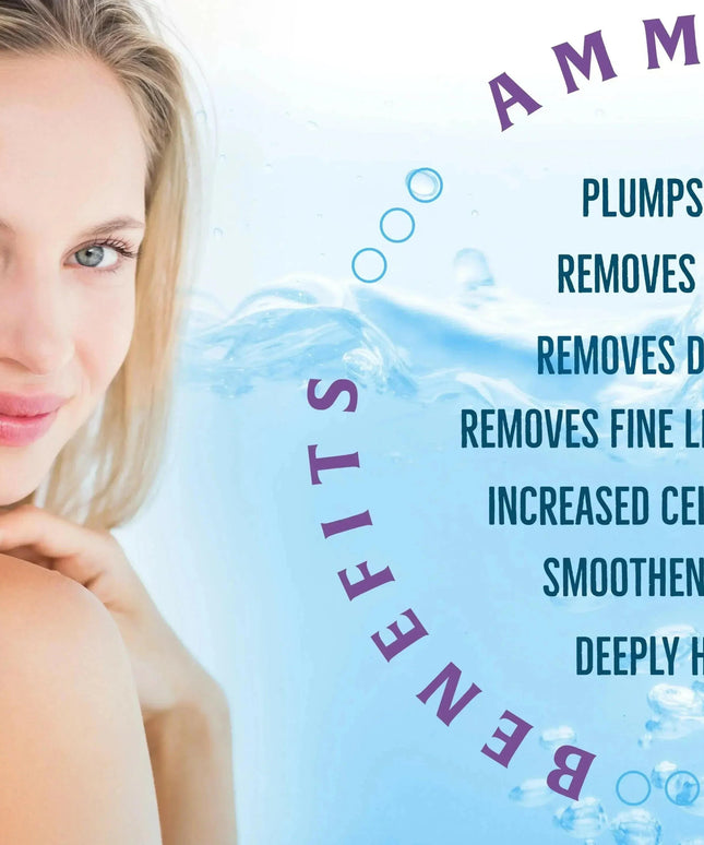 Hyaluronic Acid & Vitamin C Anti-Ageing Serum for Deep Hydration | Ammuri