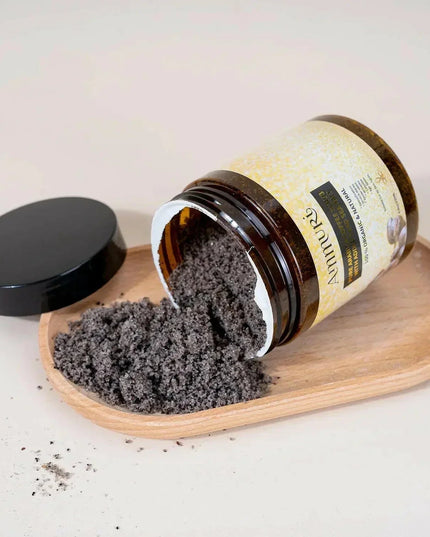 Organic Arabica Coffee Scrub Face Mask for Exfoliation & Glow | Ammuri