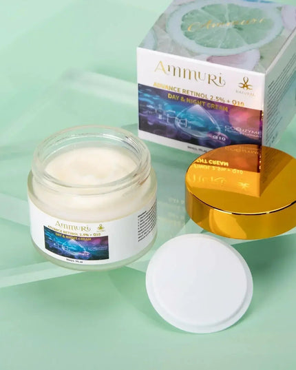 Q10 Face Cream & Retinol 2.5% Firming Day & Night Cream | Ammuri