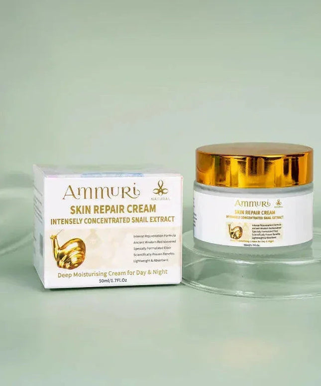 Snail Extract Skin Cream for Deep Repair & Hydration | Ammuri