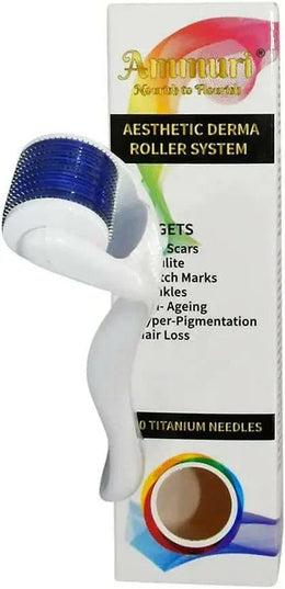 Titanium Derma Roller 0.5mm for Skin Rejuvenation & Collagen Boost | Ammuri