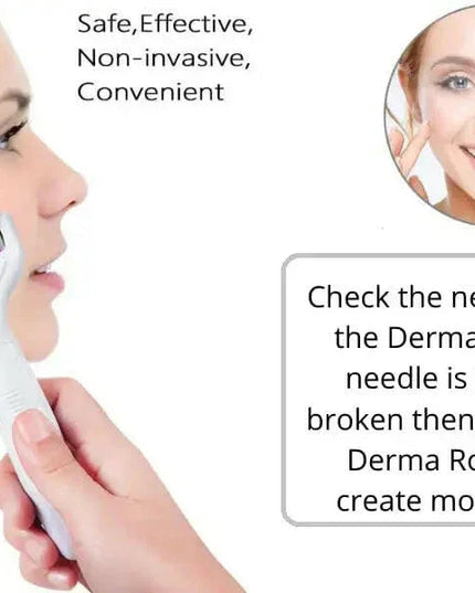 Titanium Derma Roller System for Microneedling & Skin Rejuvenation | Ammuri