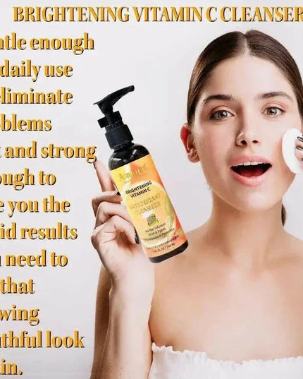 Vitamin C Facial Cleanser for Brightening & Antioxidant Protection | Ammuri