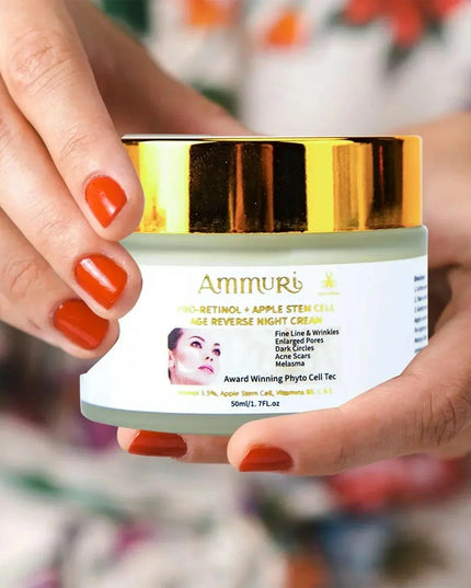 Apple Stem Cell Age Reverse Cream for Wrinkles & Skin Renewal | Ammuri