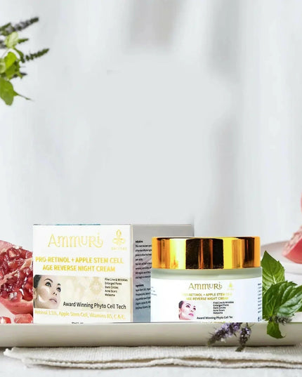 Apple Stem Cell Age Reverse Cream for Wrinkles & Skin Renewal | Ammuri