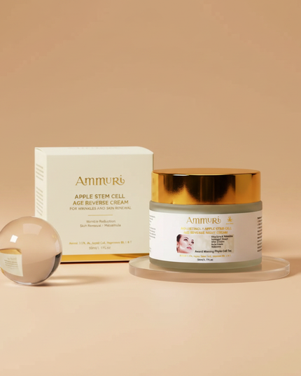 Apple Stem Cell Age Reverse Cream for Wrinkles & Skin Renewal | Ammuri