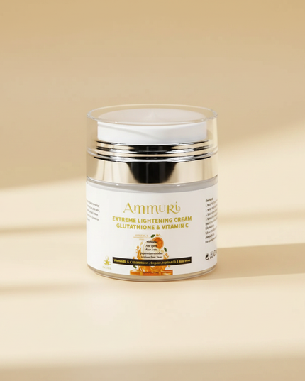 Lightening & Brightening Moisturiser for Face, Body & Sensitive Areas (50g) | Ammuri