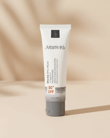 Vitamin C Day Cream SPF 50 for Brightening & Sun Protection | Ammuri