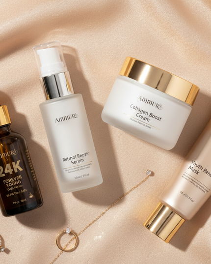 Anti-Ageing Skincare Package for Wrinkles & Fine Lines – 40+ | Ammuri