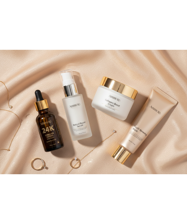 Anti-Ageing Skincare Package for Wrinkles & Fine Lines – 40+ | Ammuri