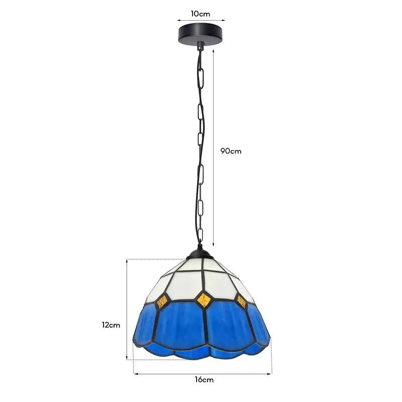 Glass Crackle Mosaic Globe Shape hanging Pendant Light Decorating~4990