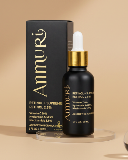 Pro-Retinol 2.5% Face Serum for Anti-Ageing & Skin Renewal | Ammuri