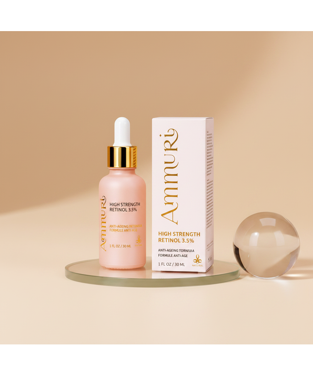 High Strength Retinol 3.5% Serum for Anti-Ageing & Skin Firming | Ammuri