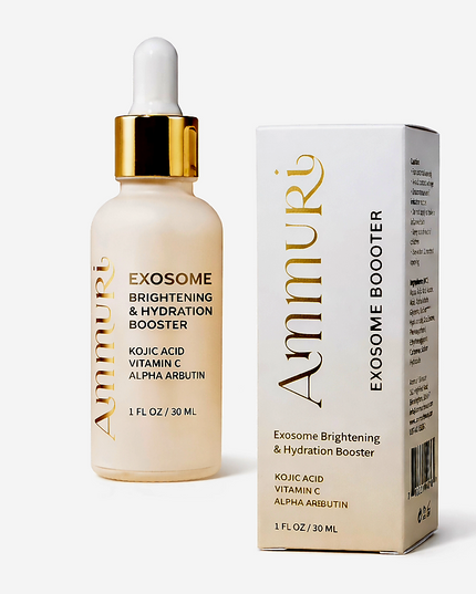 Exosome Brightening Booster Serum | Kojic Acid & Vitamin C | Ammuri Beauty