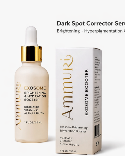 Exosome Brightening Booster Serum | Kojic Acid & Vitamin C | Ammuri Beauty