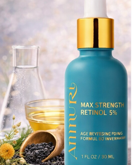 Retinol MAX 5% Anti-Ageing Serum for Youthful & Firm Skin | Ammuri