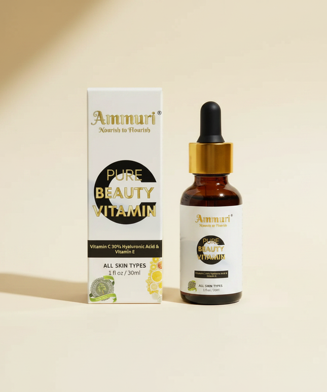 Vitamin C Serum for Glowing Skin & Anti-Ageing | Ammuri